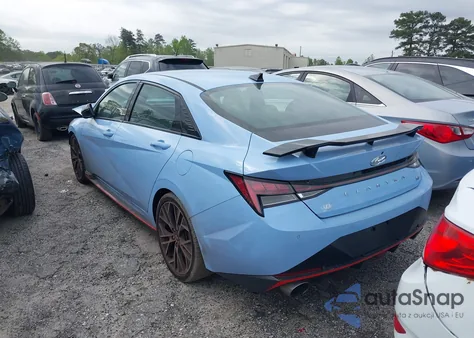 2023 Hyundai Elantra N z USA, uszkodzony, nr VIN KMHLW4AK6PU015054